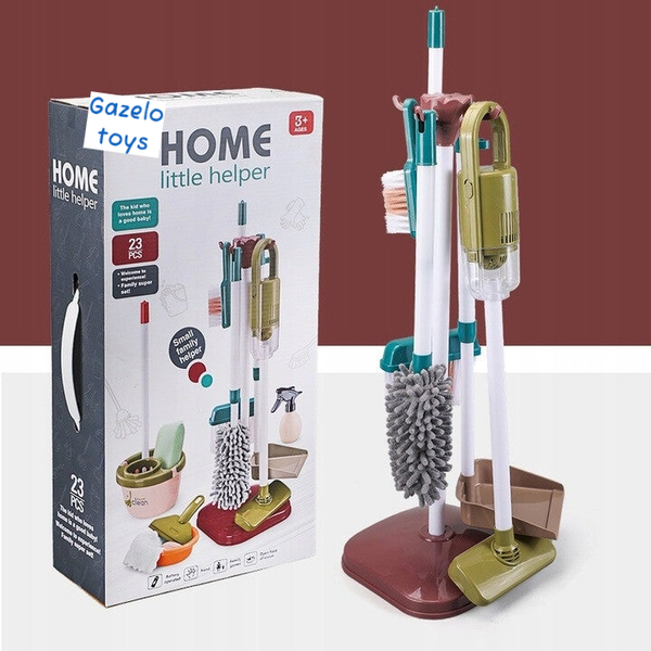 DUŻY ZESTAW SPRZĄTAJĄCY dla Dzieci Gazelo