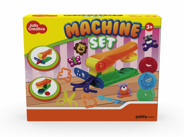 Ciastolina Wyciskarka Zestaw -  Jolly Creative Machine Set
