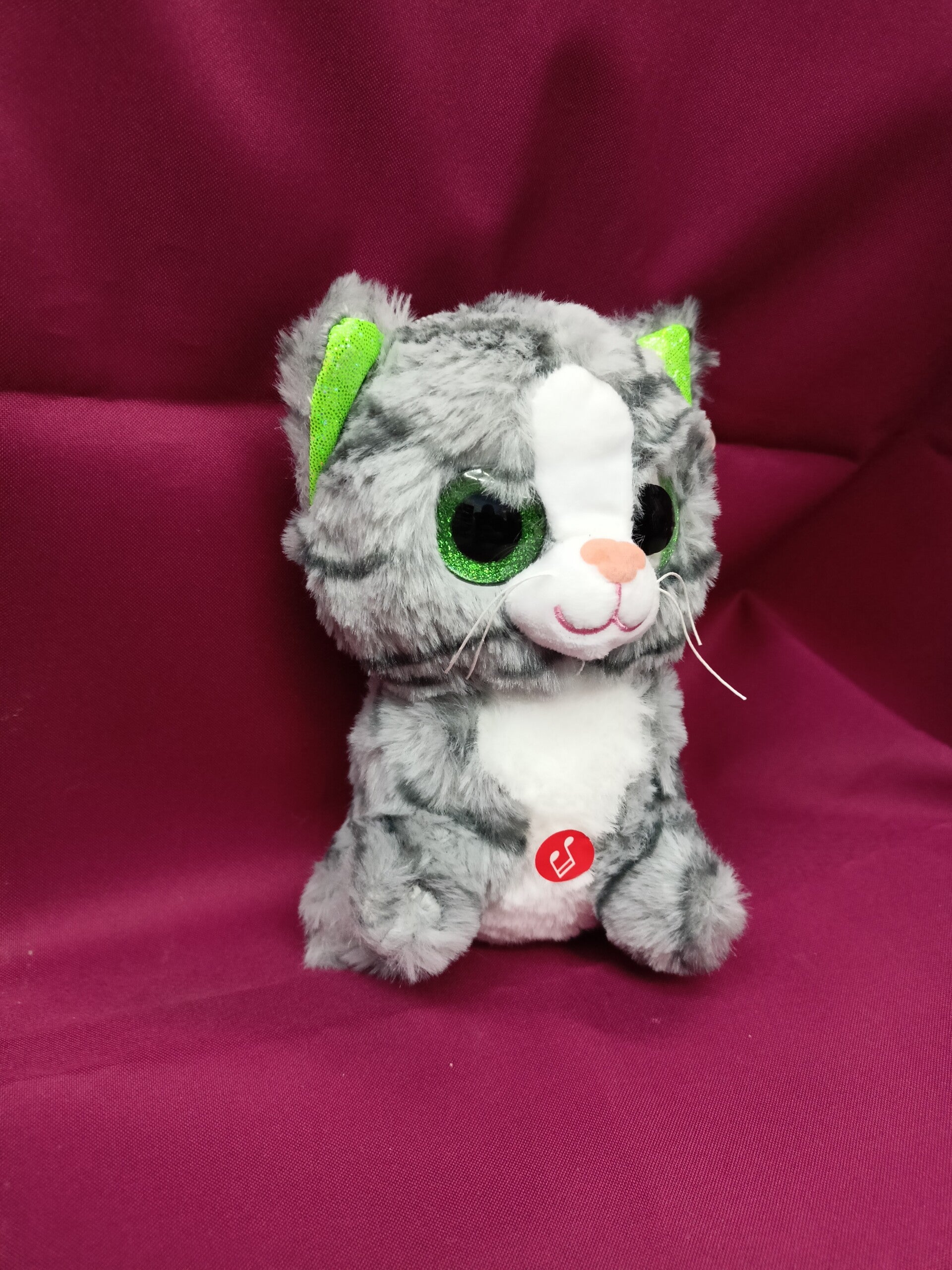 Pluszak Kotek Miauśka Błyszczące Oczy