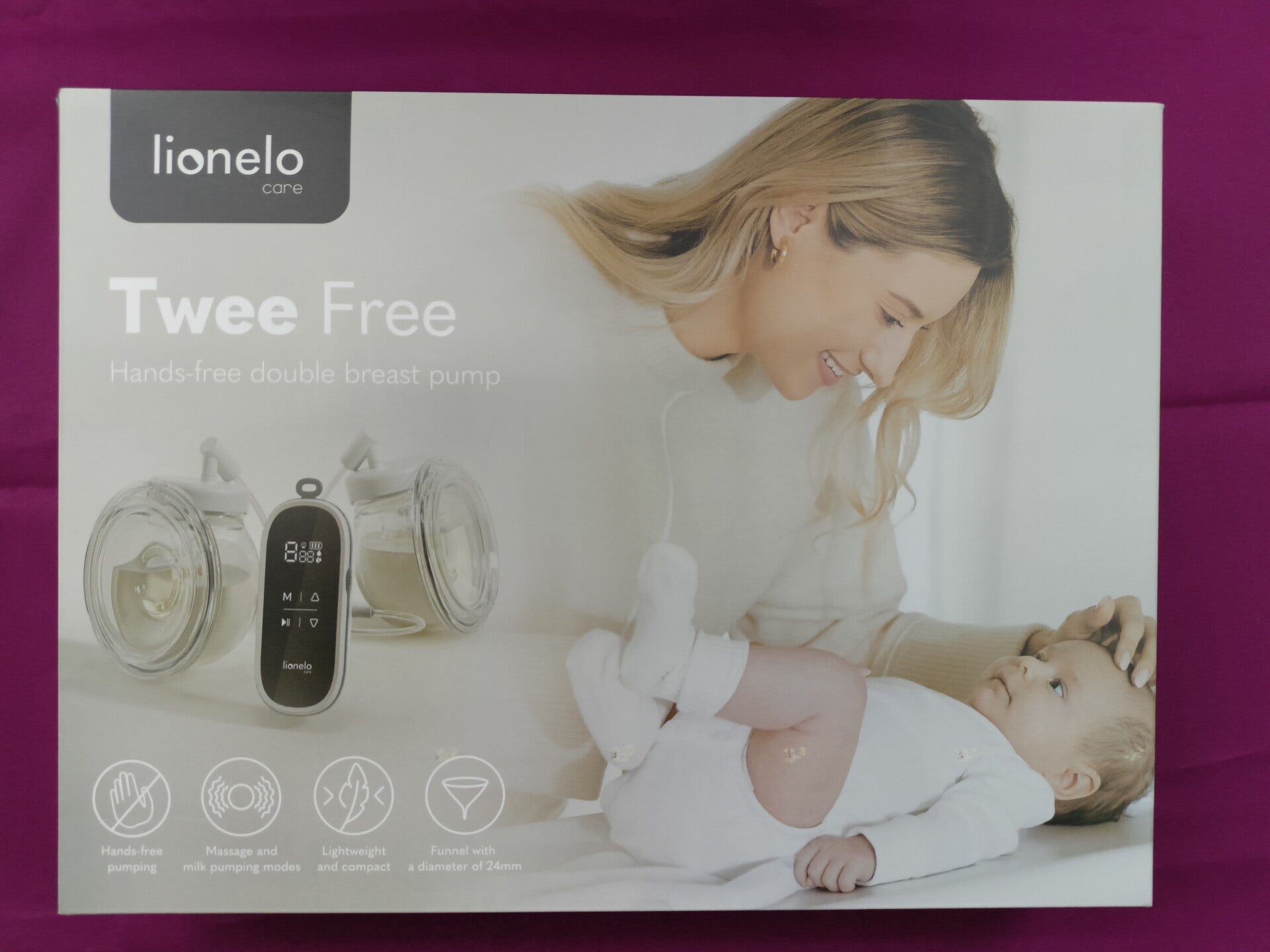 Lionelo Twee Free Podwójny laktator elektryczny hands-free