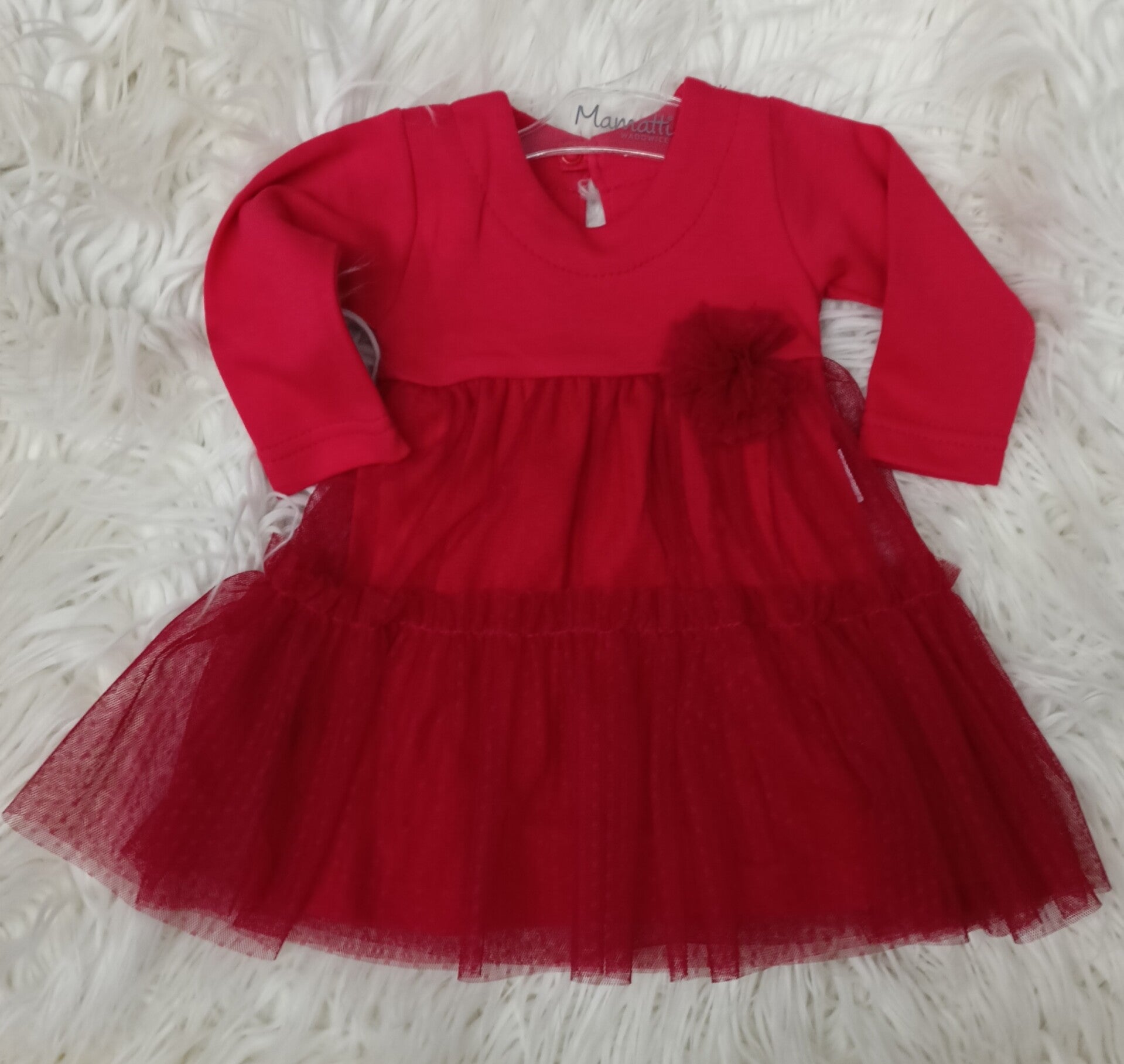 Sukienkobody sb050 MAMATTI Czerwony