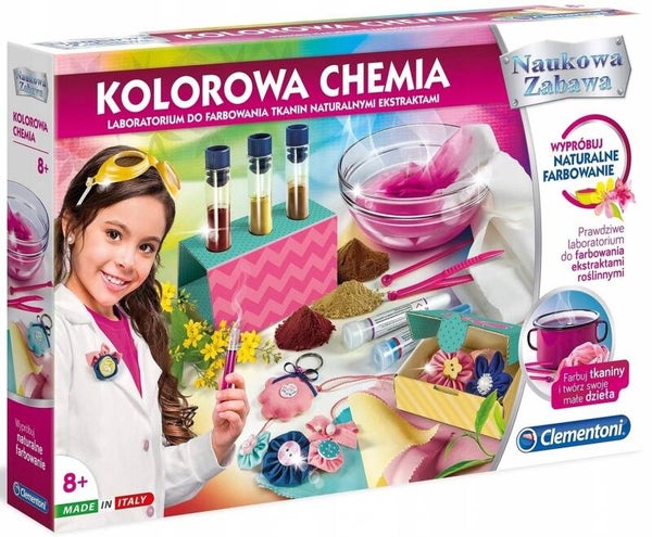 Kolorowa chemia Clementoni zestaw doświadczalny