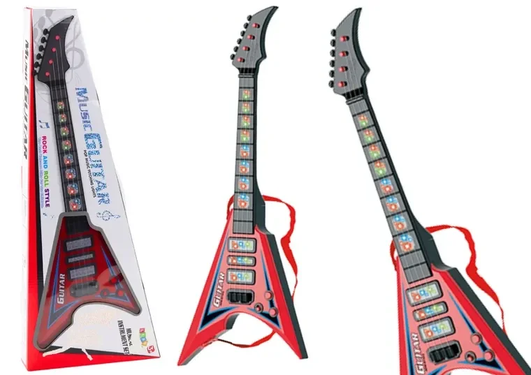 Interaktywna Gitara Elektryczna dla Dzieci – Music Guitar Rock & Roll