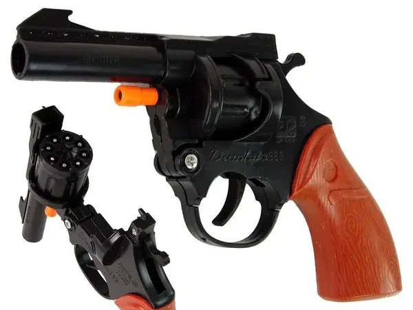 Pistolet na kapiszony czarny