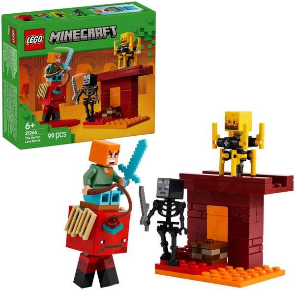 LEGO 21266 Minecraft Bitwa na moście Netheru