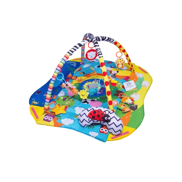 Mata edukacyjna Lionelo Anika Plus Blue Yellow