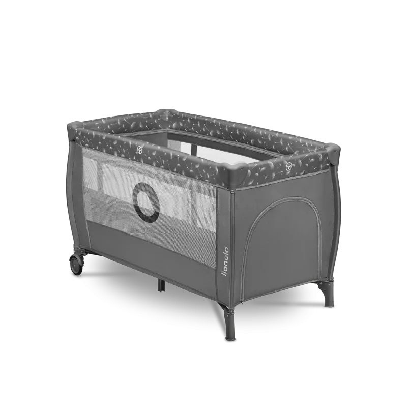Łóżeczko turystyczne Lionelo Steffi plus Grey White