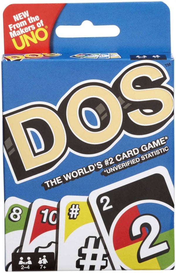 Gra karciana UNO DOS oryginalna firmy Mattel Games