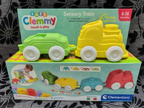 Clemmy Pociąg Sensoryczny Clementoni