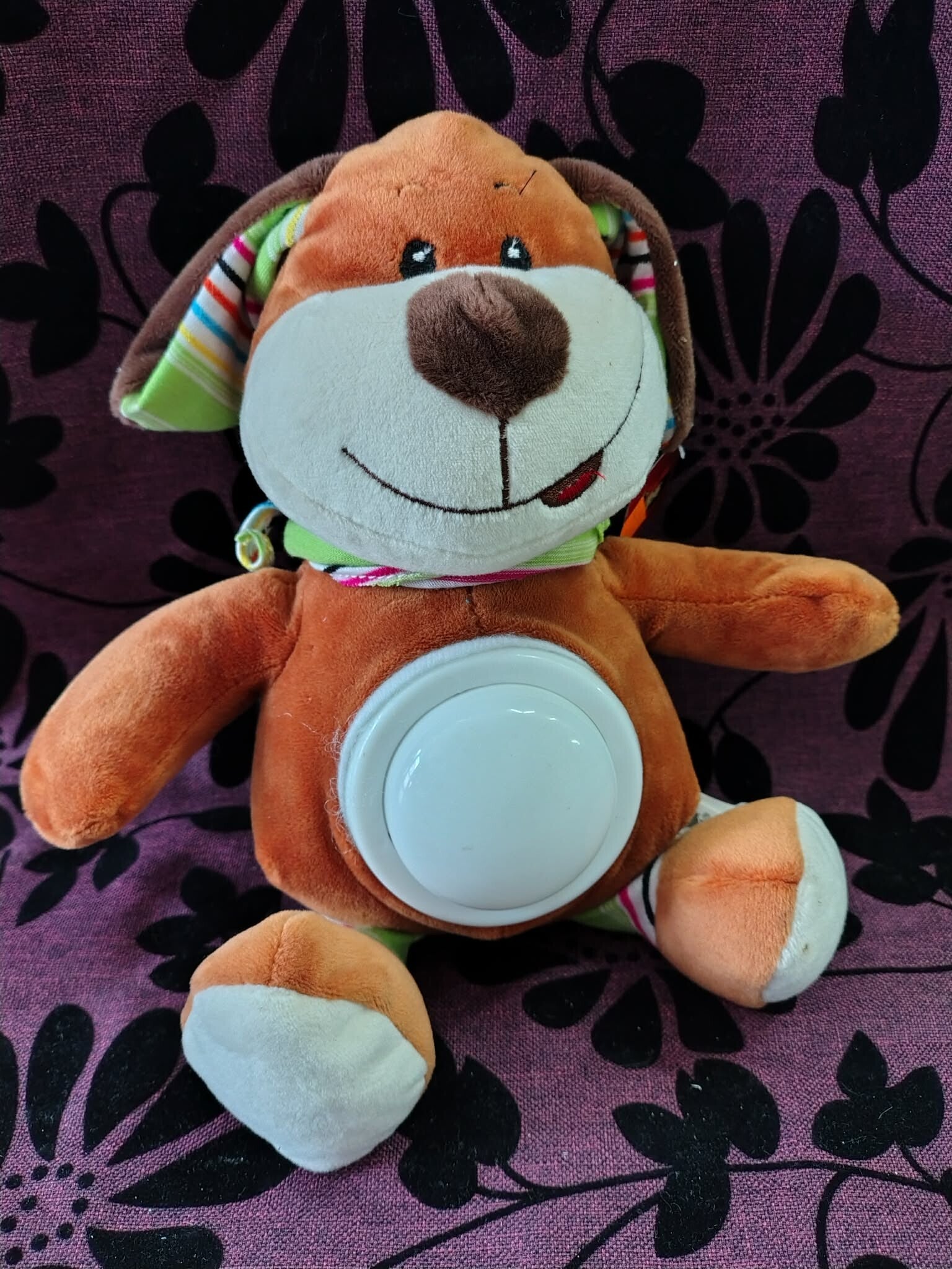 Pluszowy Piesek z Lampką Nocną