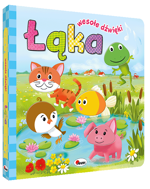 WESOŁE DŹWIĘKI ŁĄKA KSIĄŻKA DŹWIĘKOWA