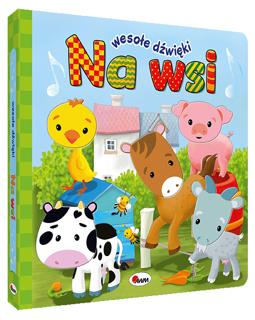 WESOŁE DŹWIĘKI NA WSI KSIĄŻKA DŹWIĘKOWA