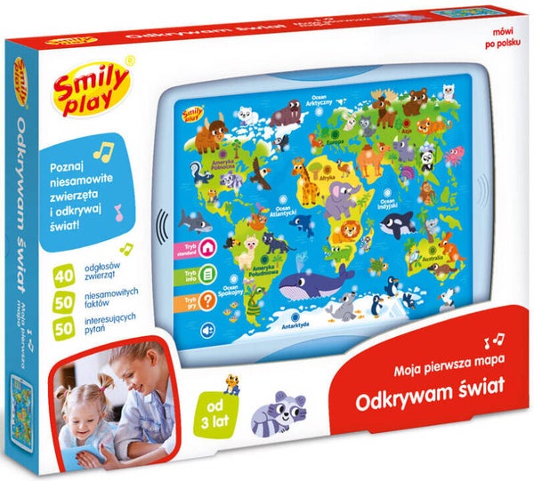 Odkrywam Świat Moja Pierwsza Mapa Smily Play