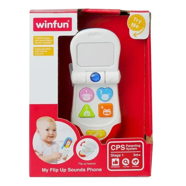 Uśmiechnięty telefon zabawka interaktywna Smily Play