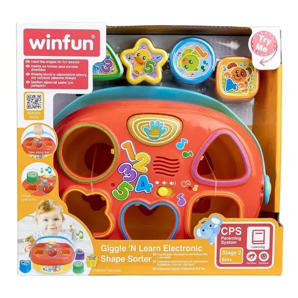 Wesoły sorter kształtów Smily Play