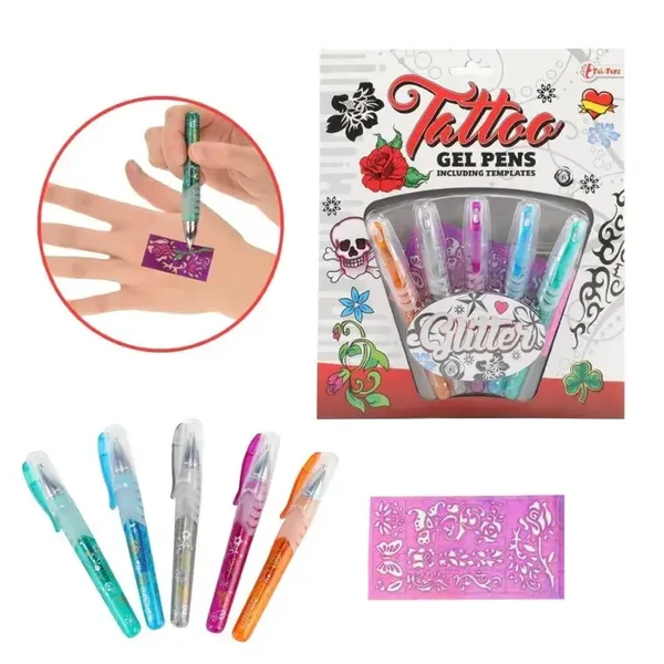 Żelowe długopisy do tatuażu Toi-Toys