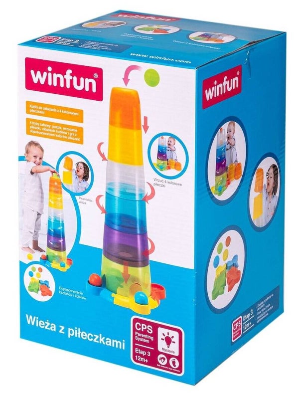 Wieża z piłeczkami Smily Play