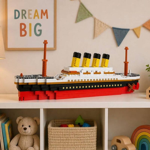 KLOCKI KONSTRUKCYJNE STATEK TITANIC 3327 ELEMENTÓW