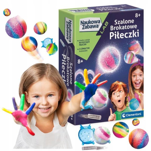 Zestaw kreatywny do robienia piłeczek