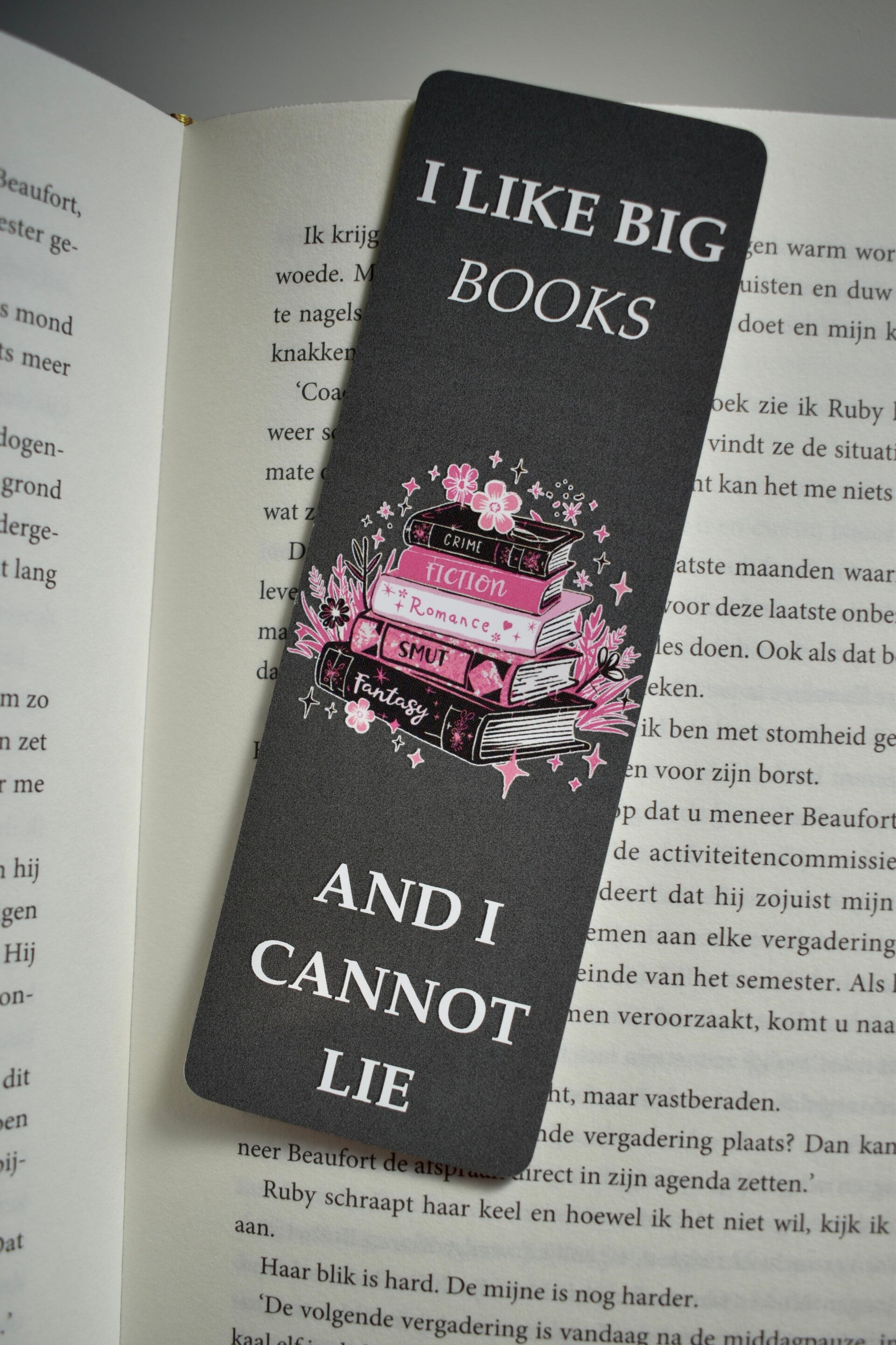 Boekenlegger - I Like Big Books And I Cannot Lie