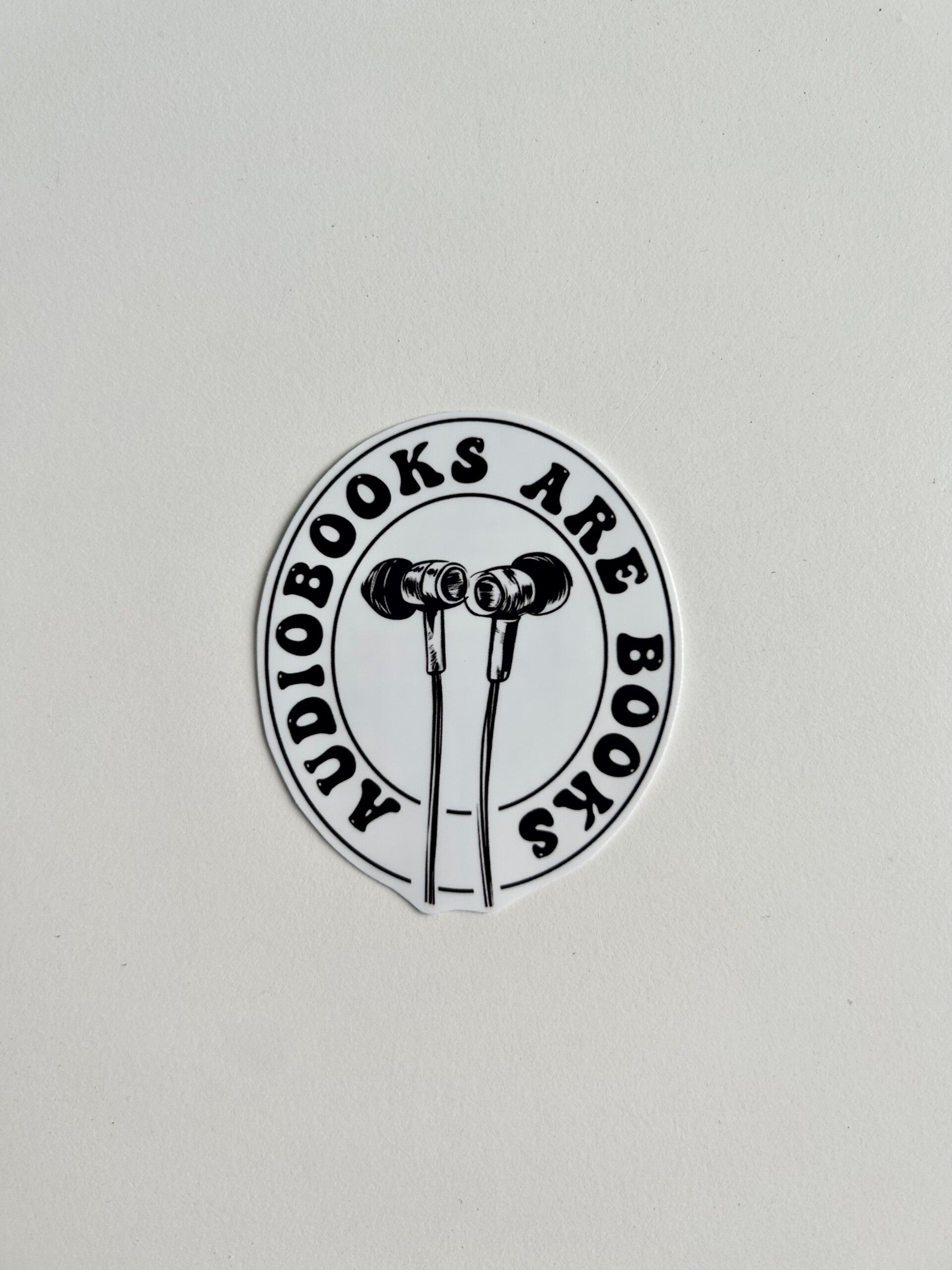 Sticker - Audiobooks are books