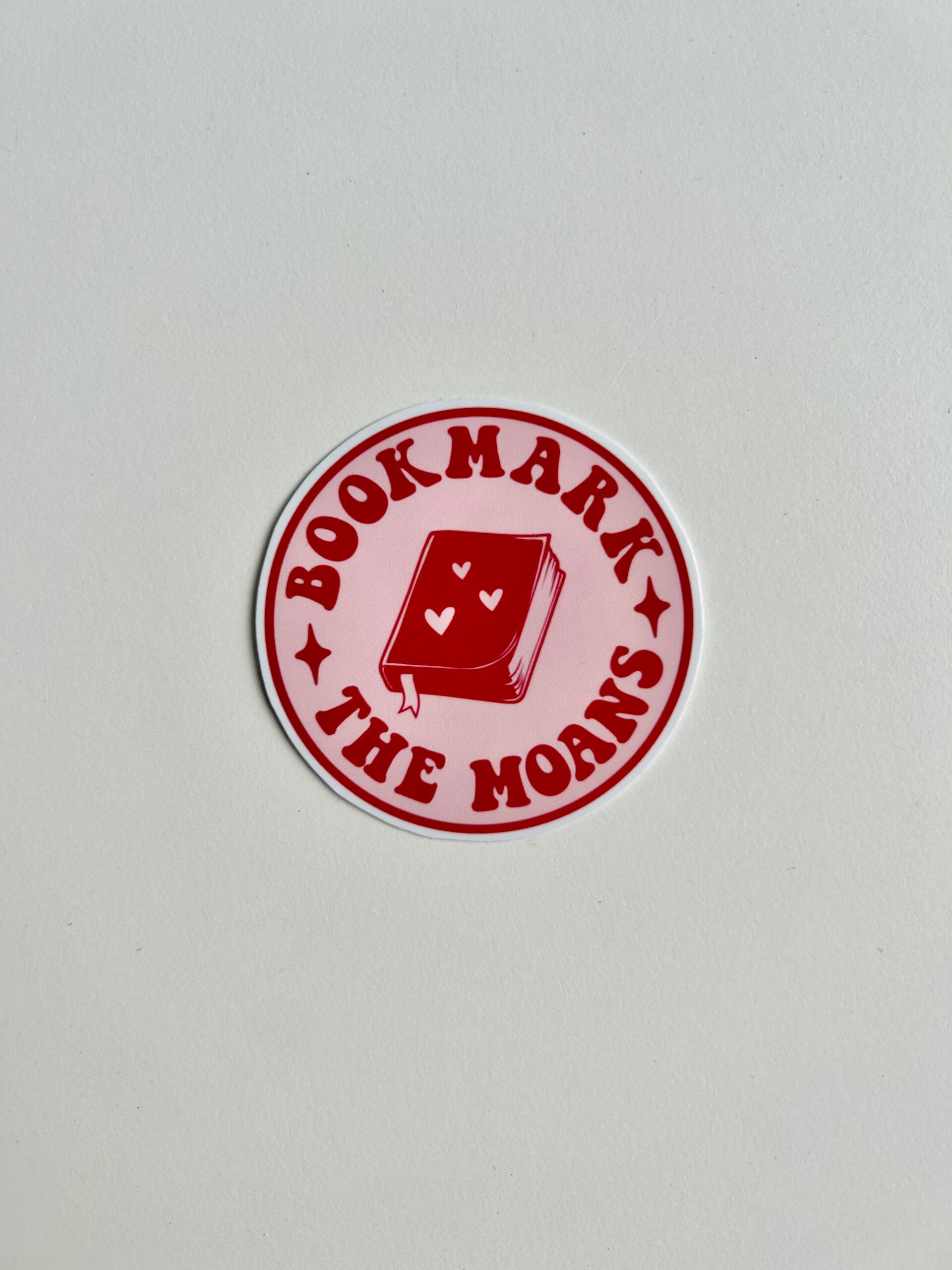 Sticker - Bookmark the moans