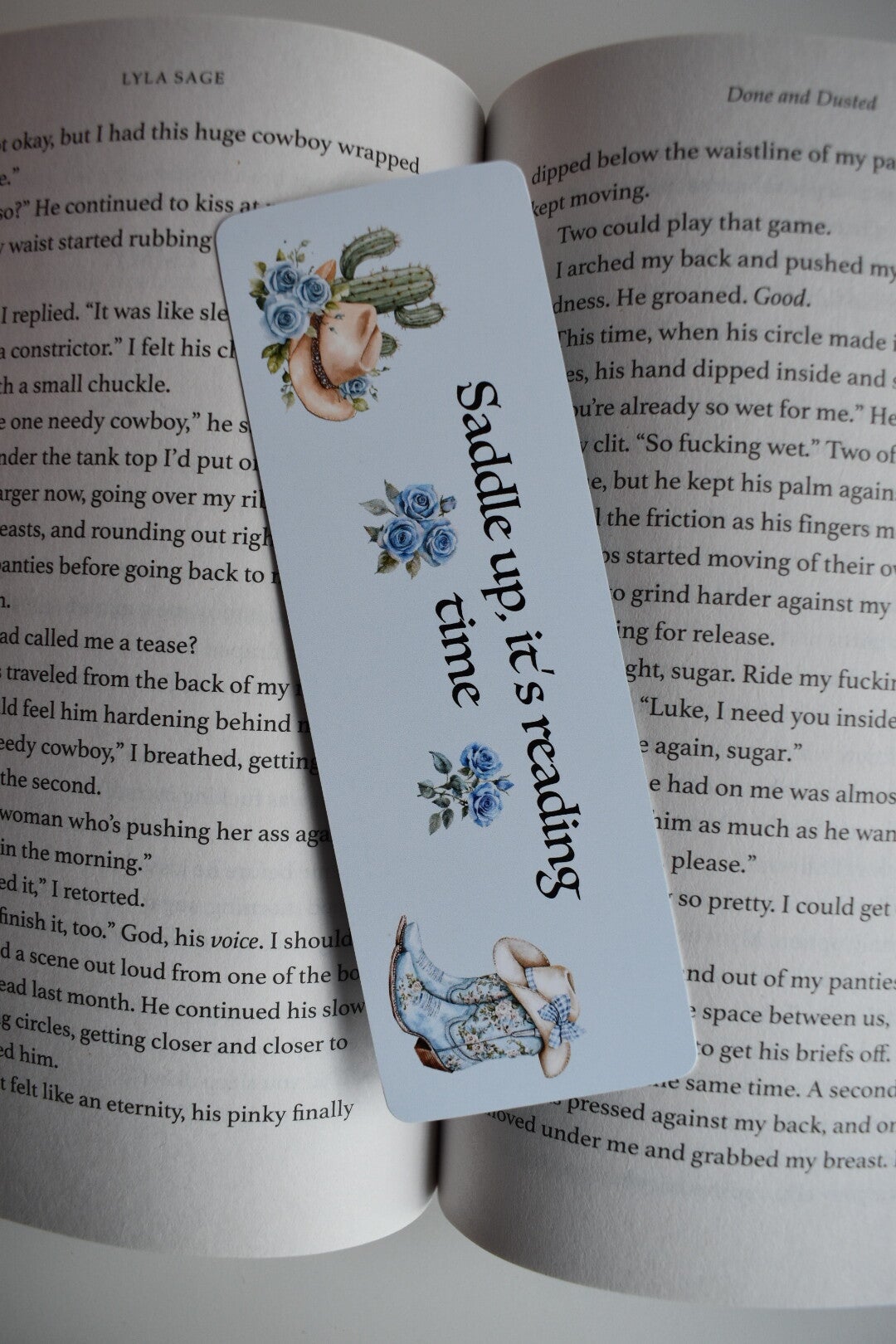 Boekenlegger - saddle up, it’s reading time