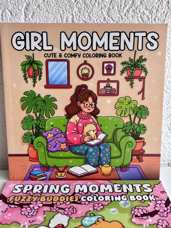 Cozy Coloring - Girl Moments