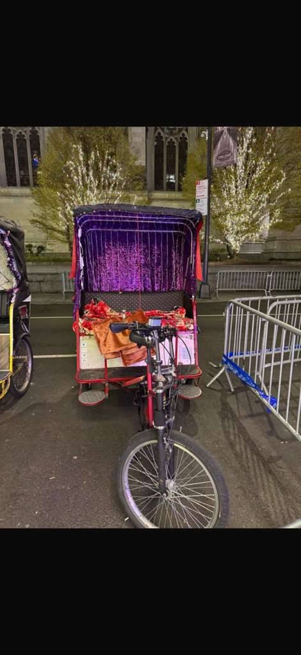 Padicab Bike Red
