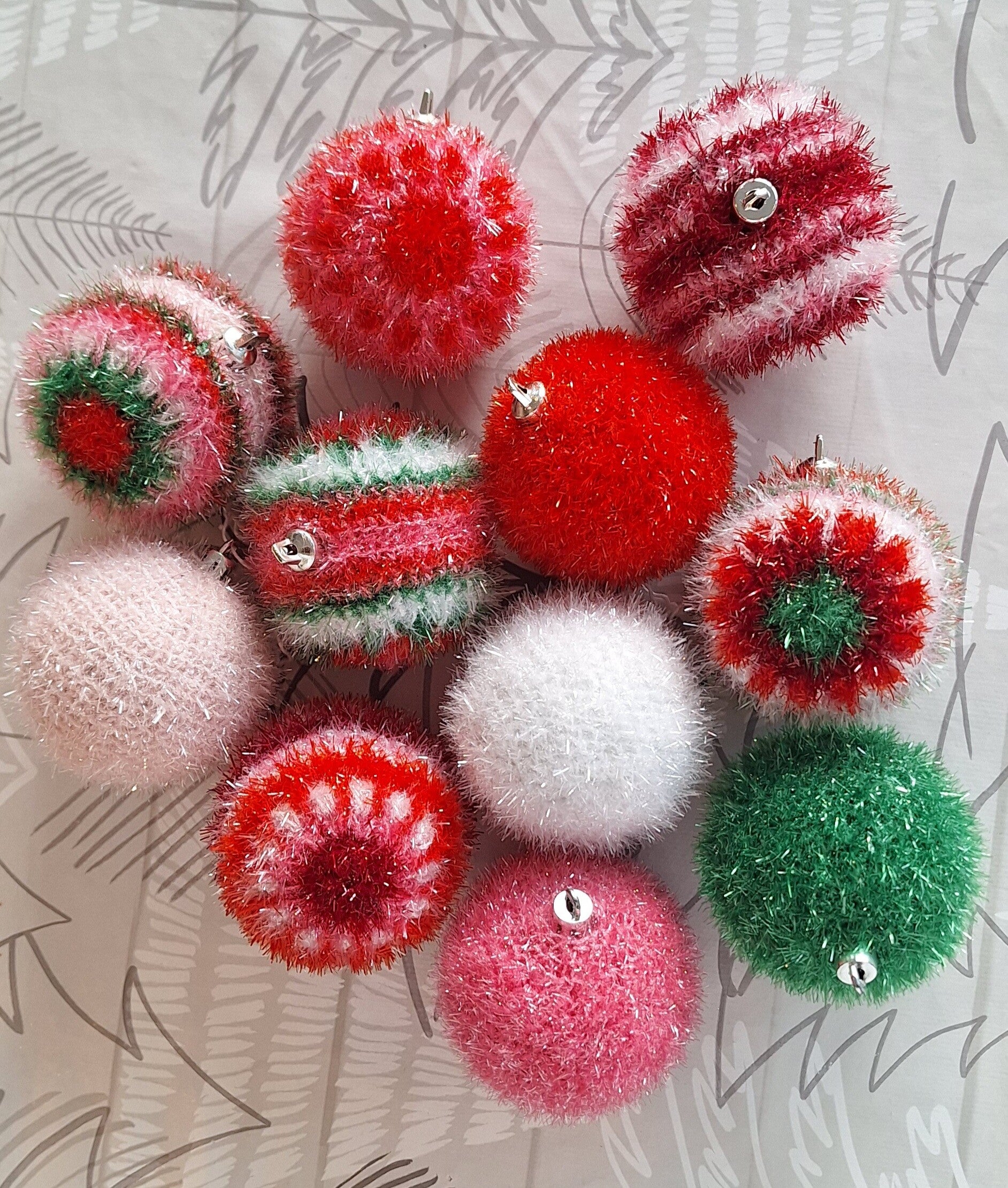 (Kerst 2) Gehaakte kerstballen