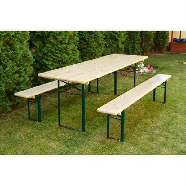 Tables et bancs brasserie le set