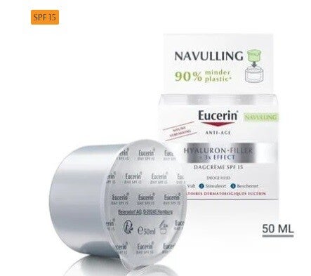 Navulling dagcrème SPF15 voor droge huid