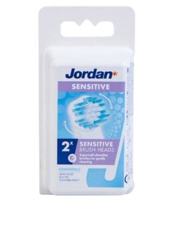 Jordan opzetborstel sensitive 2 stuks