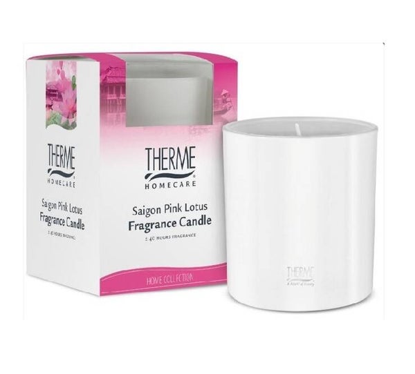 Therme Saigon Pink Lotus kaars