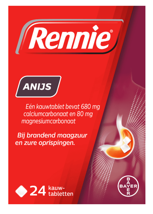 Rennie Anijs kauwtabletten