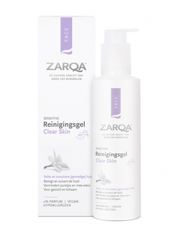 Zarqa clear skin reinigingsgel 200ml