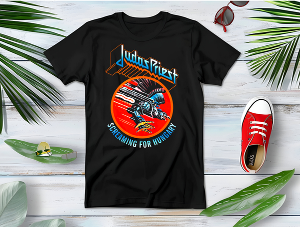 T-shirt Judas Priest - Screaming for Hungary