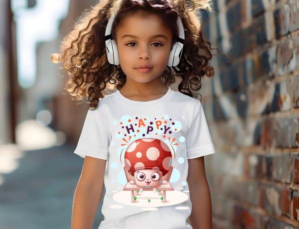 T-shirt Cartoon Mushroom 3