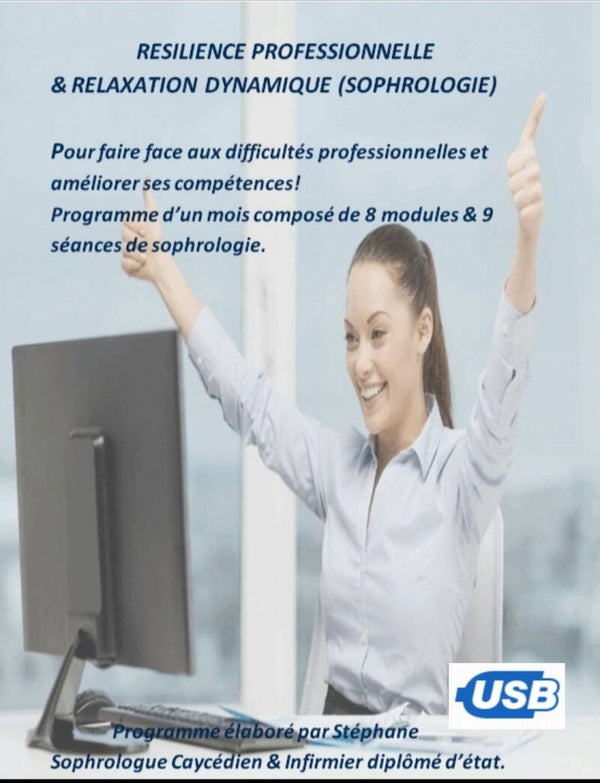 Programme vidéo " Résilience professionnelle & Sophrologie " format USB
