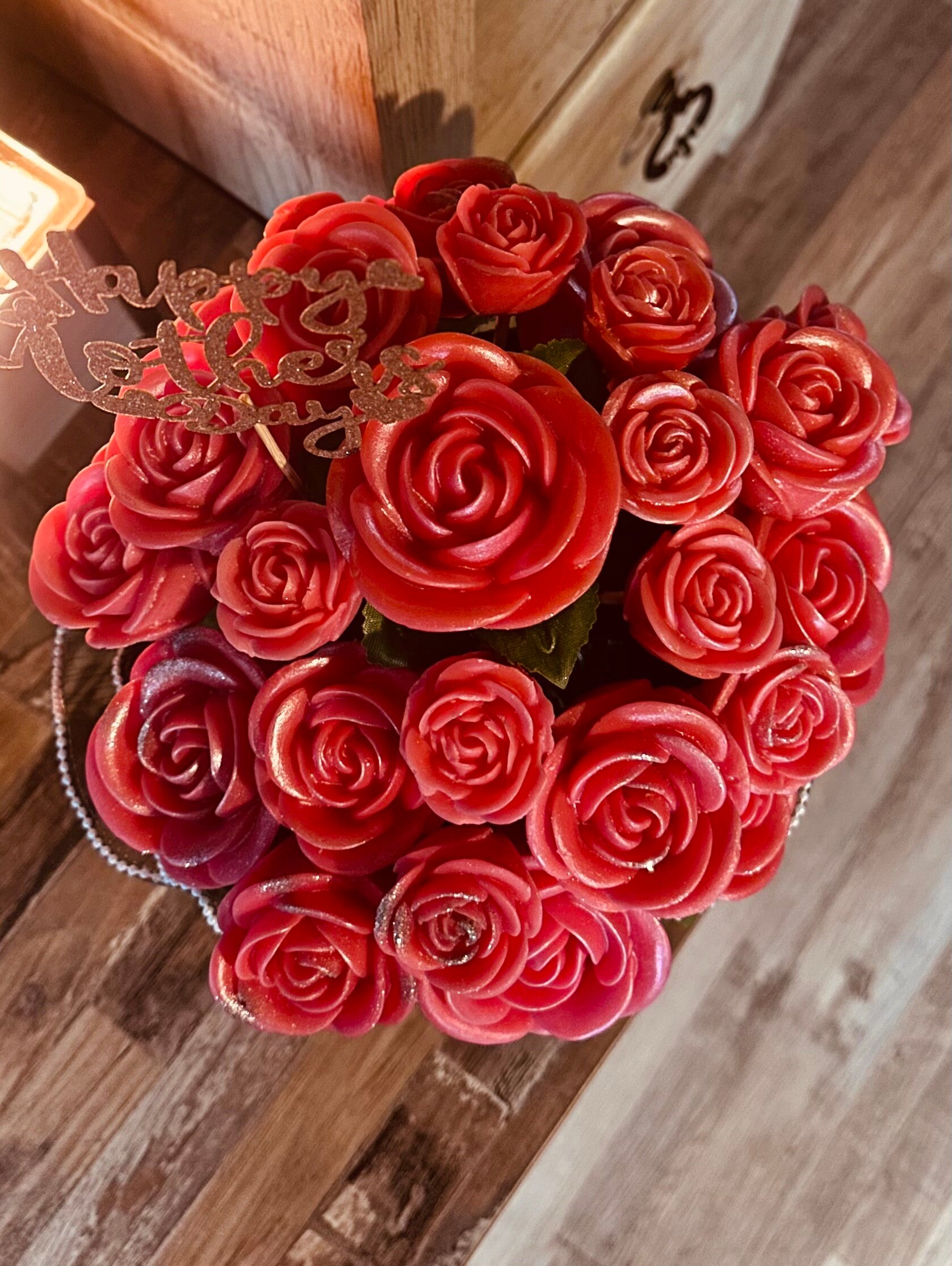 Custom Color Rose Bouquet