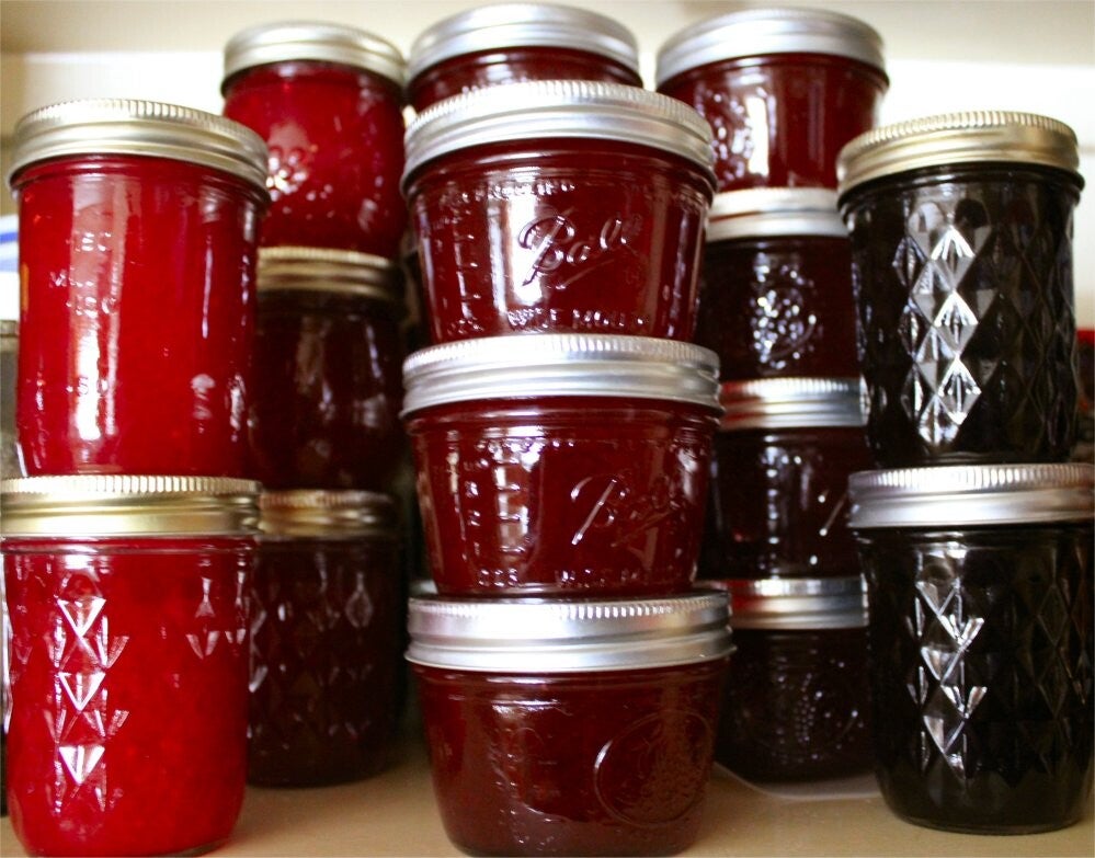 Canned Jellies and Jams