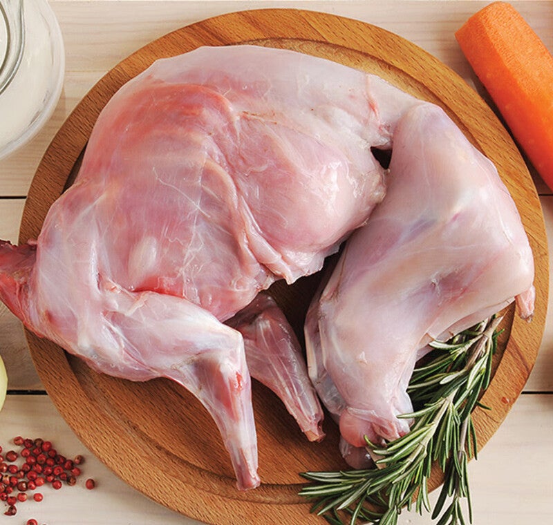 Processed Domestic Rabbit