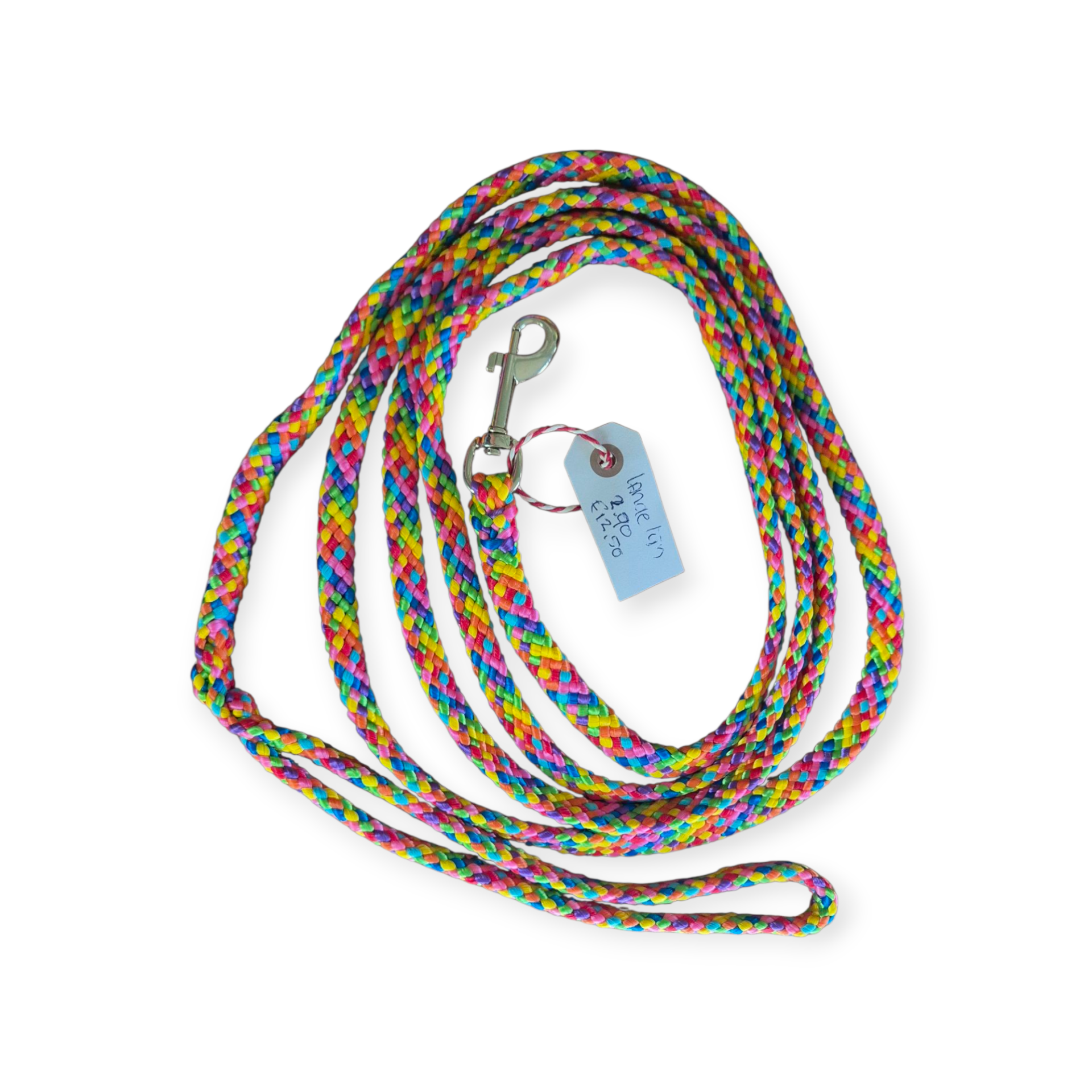 Hondenlijn lang ppm regenboog