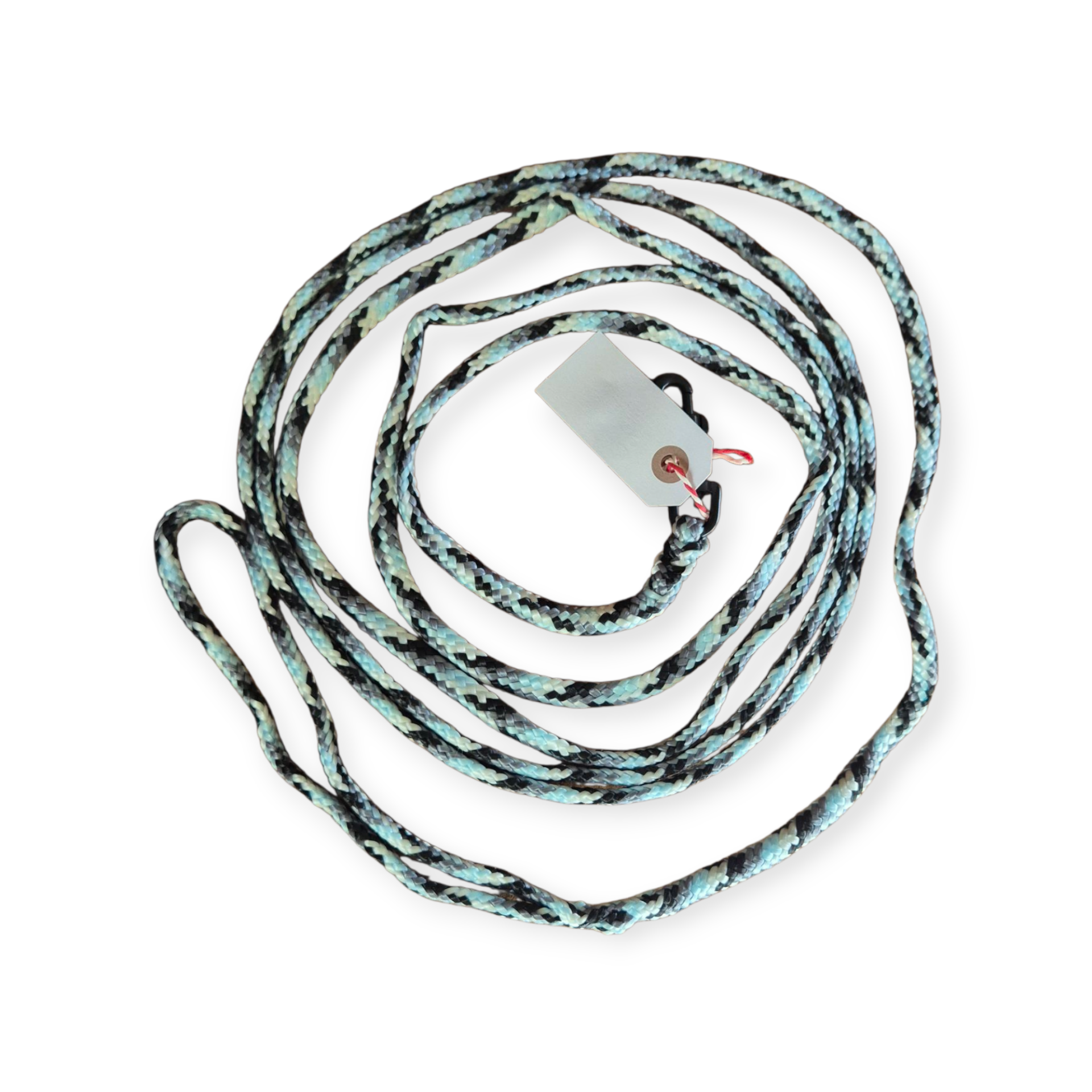 Hondenlijn lang ppm zwart / beige / blauw