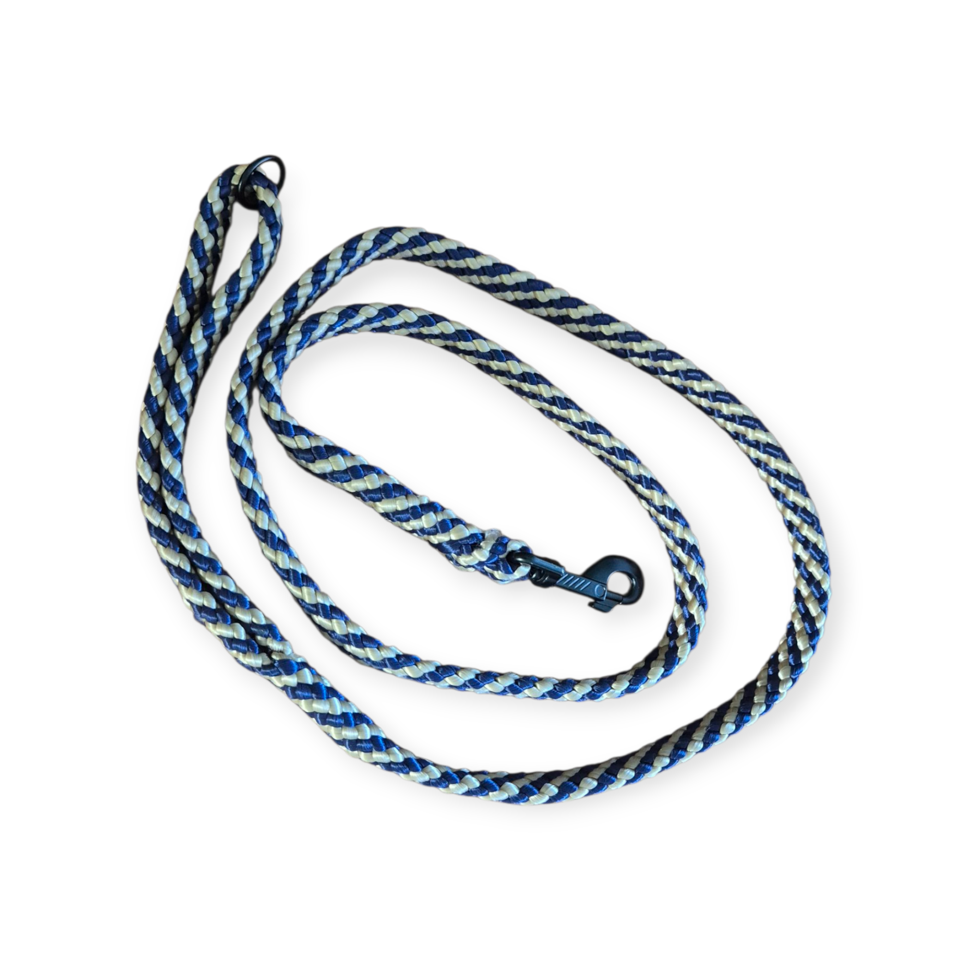 Hondenlijn ppm blauw/zilver