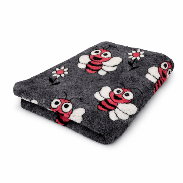 Vetbed bijen rood