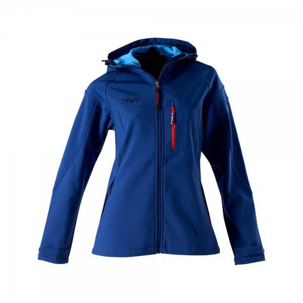 Owney Cerro softshell jas royal blue