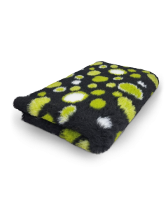 Vetbed cirkels groen, zwart en wit