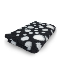 Vetbed cirkels zwart, grijs en wit