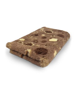 Vetbed cirkels bruin crème